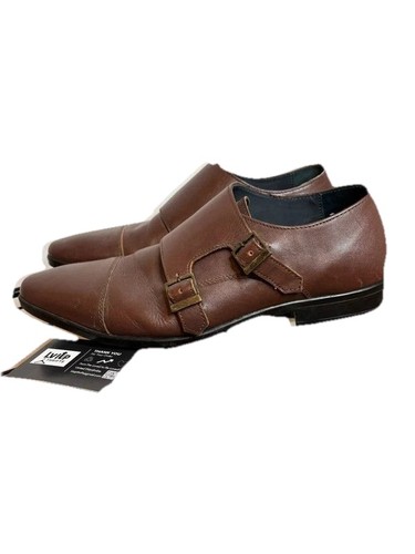 Borelli brown leather double - brown,
