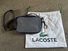 Lacoste Crossbody Handbag Navy/White
