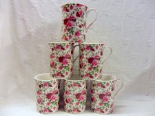 Set of 6 Summertime Chintz