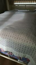 Vintage White Warm Feel Nursing Blanket 95" X 95"