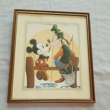 Mickey Mouse & Pluto Framed