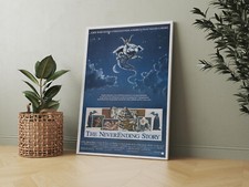 The Never Ending Story 1984 Classic Movie - Canvas - Framed or Poster Available