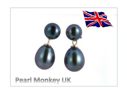 Pearl stud drop - &, earrings