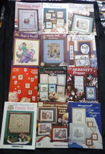 CHRISTAN CHURCH PRAYER THEMED CROSS STITCH PATTERNS VARIOUS IMPERFECT EX SHOP
