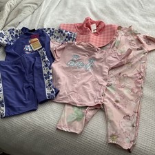 Girls Uv Sun Beach Swim Bundle