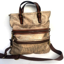 Fossil Explorer Leather Tote