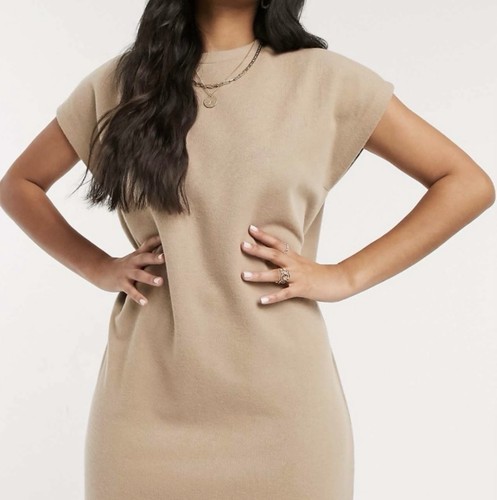 Asos tan midi dress - asos,