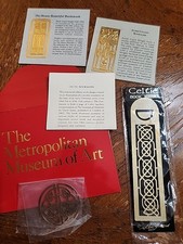 Assorted Bookmarks Vintage Metal Gold Color, 4