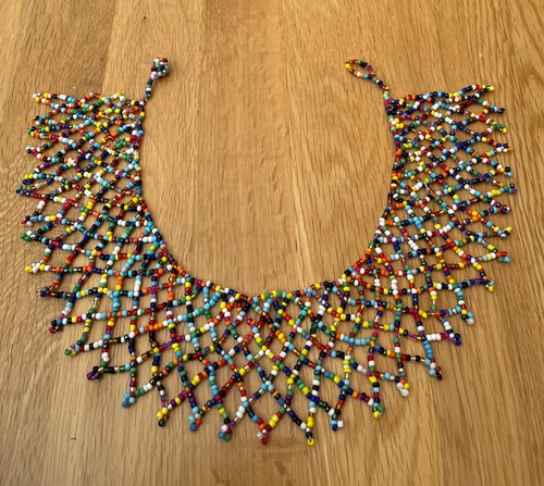Multicoloured zulu choker - zulu,