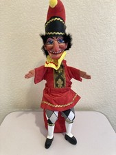 Punch & Judy ' Mr Punch ' Puppet , Hand Made, Painted & Superb ! Free Postage.
