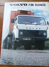 Volvo F86 Range Brochure