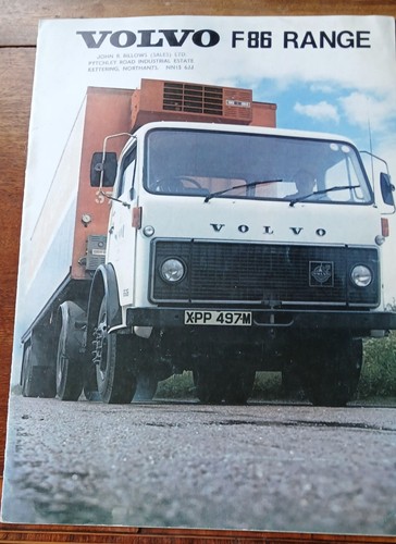 Volvo f86 range - range, brochure