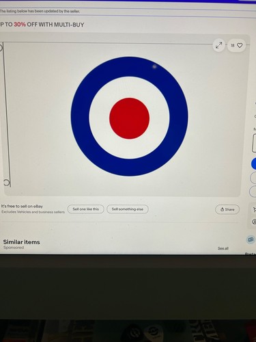 Target roundel flag - target,
