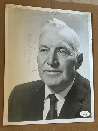 Jsa pie traynor signed photo - traynor,