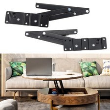 2 Pack Lift Up Top Coffee Table Lifting Frame Spring Hinge Gas Hydraulic Hinge