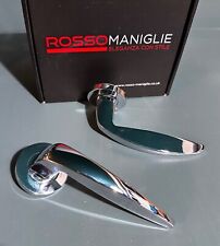 Rosso Maniglie Cygnus Internal Lever On Round Rose Door Handle Set Furniture ZOO