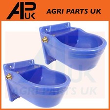 2x Automatic Refill Water Bowl Trough Horse Cow Dog Drink Pony Sheep Goat Cattle
