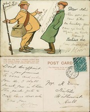 CW Faulkner 181 F 1903 Pocklington Duplex H30 Cancel Fisherman