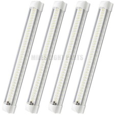 4X 108-SMD LED Car Interior Strip Lights Bar Light for Car Van Caravan Boat Home