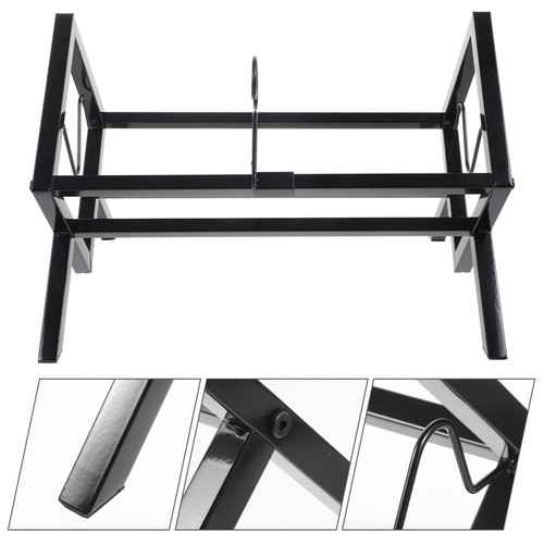 Metal vinyl record stand rack - record,