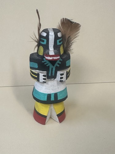 Badger kachina dolls - dolls, signed