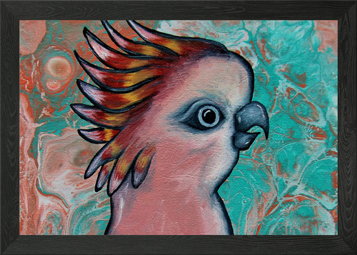 Major mitchell cockatoo framed - mitchell,