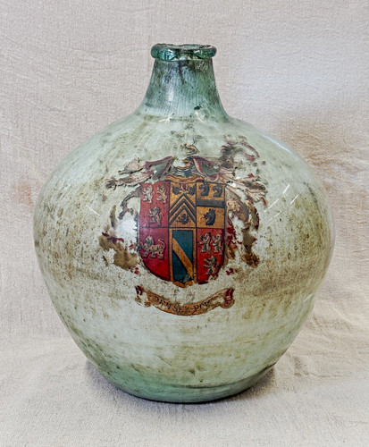 Glass carboy with pauncefote - glass,