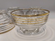 4 x Vintage French Glass