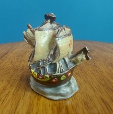 Antique Novelty Celluloid Ship