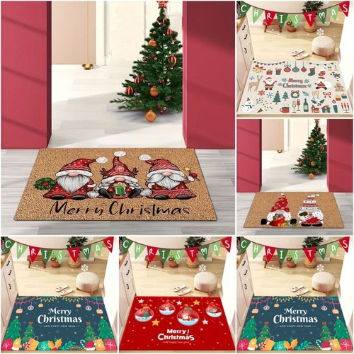 Square christmas floor mat - square,