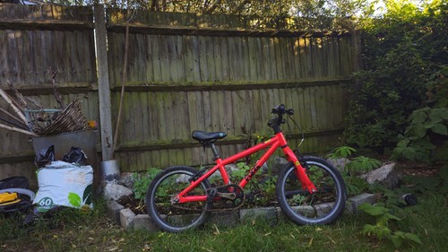 Frog red unisex bike - red, 16"
