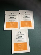 3 X The Body Shop Vitamin C Serum Sample Sachet 1ml Each