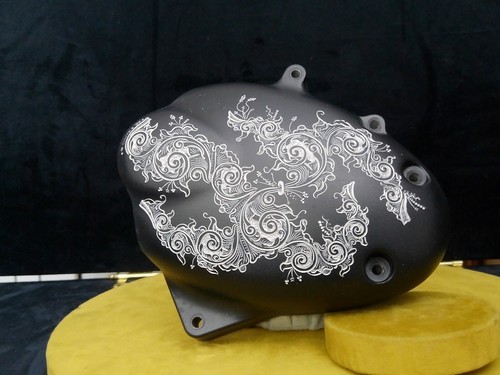 Triumph custom hand engraved - triumph,