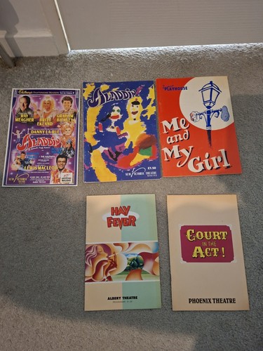 Vintage theatre programmes - vintage,