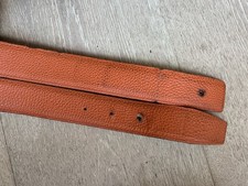 Hermes Belt Orange /Black