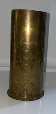 Orignal WW2 Large Gun Shell