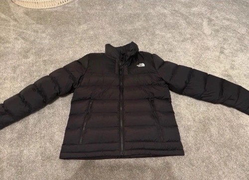 North face black jacket - black,