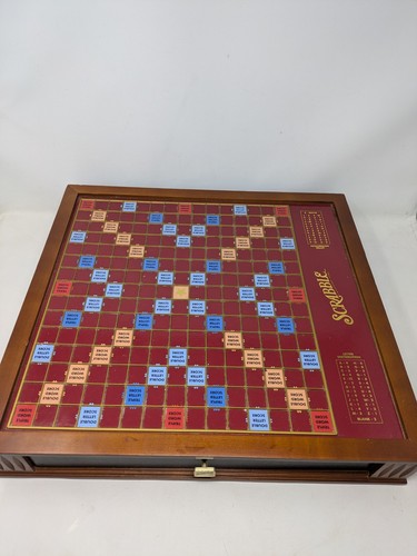 Scrabble giant deluxe wooden - giant,