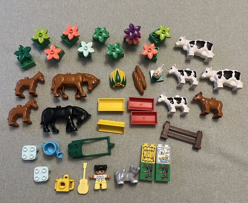 Lego duplo horse cow - lego,