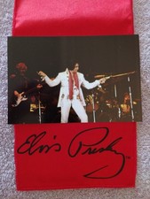 ELVIS PRESLEY SIGNATURE RED