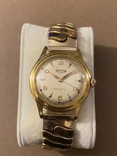 1950s Vintage Mens Delfin  Rota-Matic Automatic Watch 17 Jewels  Mid Size Gwo