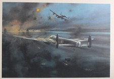 The Dambusters by Robert Taylor and signed by Air Marshal Harold "Micky" Martin