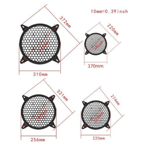 Universal subwoofer grill - subwoofer,