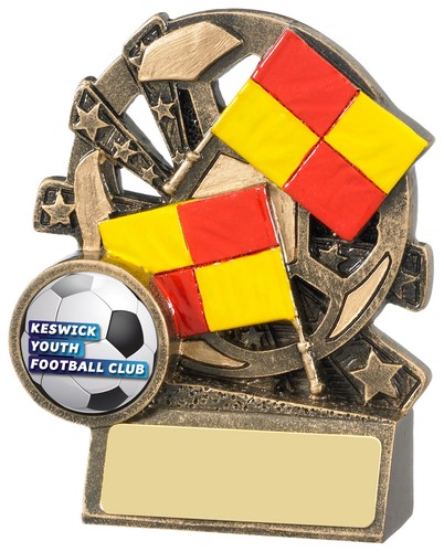 Football trophy linesman - trophy,