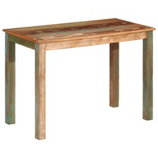 Dining Table Multicolour Solid