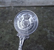 Vintage 1938 Duke Of Yorks Royal Military School Dover H/M Silver Spoon H Adams
