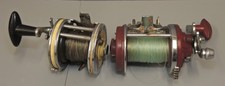2 x Vintage K P Morritt Intrepid Sea Streak & Garcia Mitchell 602A Fishing Reels