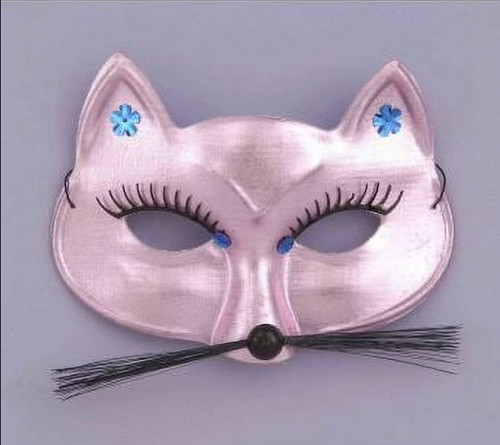 Pink panther cat eye mask - pink,