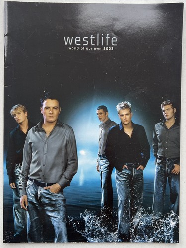 Westlife tour programme - westlife,
