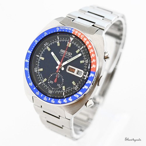 Seiko chronograph blue pogue - chronograph,